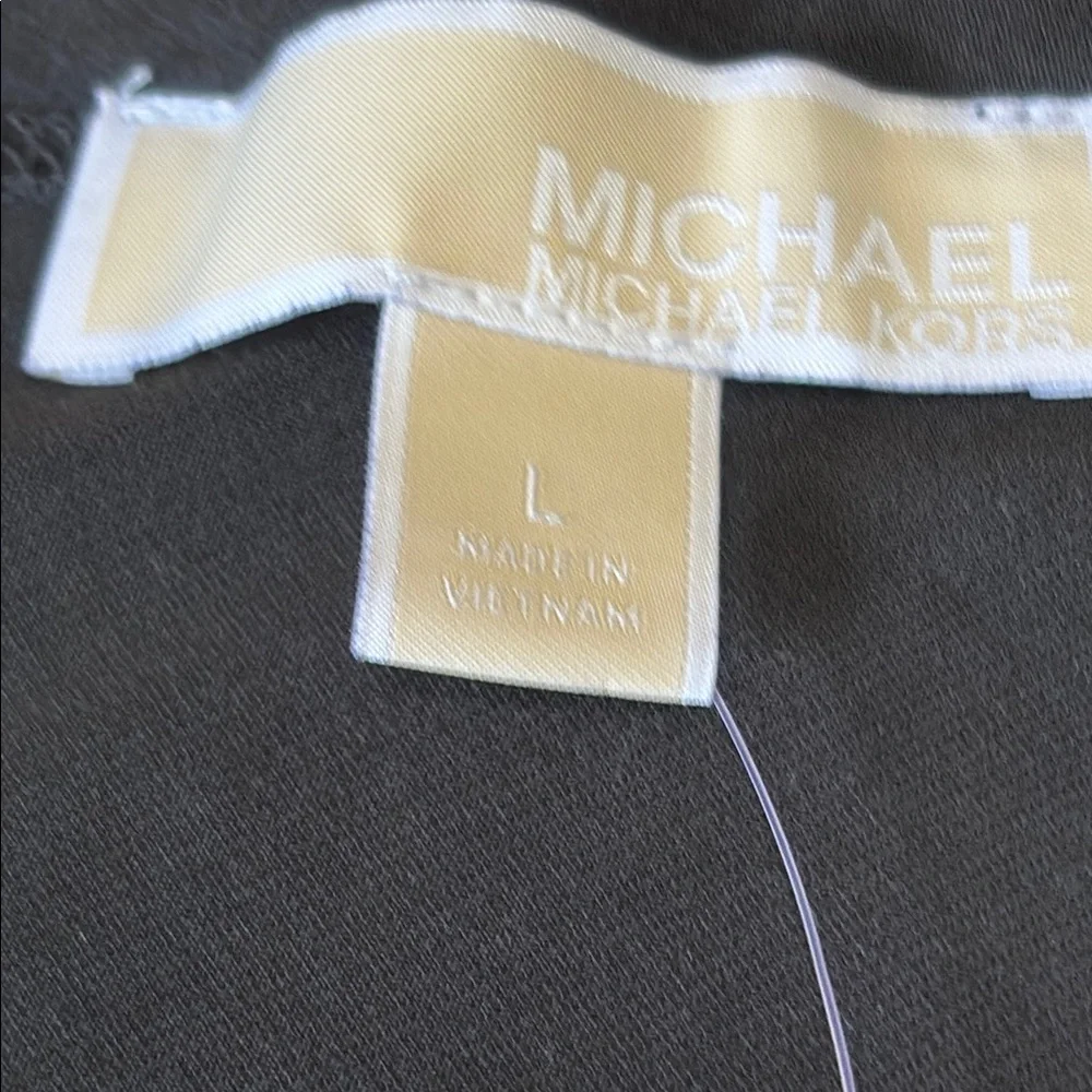 NWT Michael Kors Black One Shoulder Dress - Picture 6 of 13